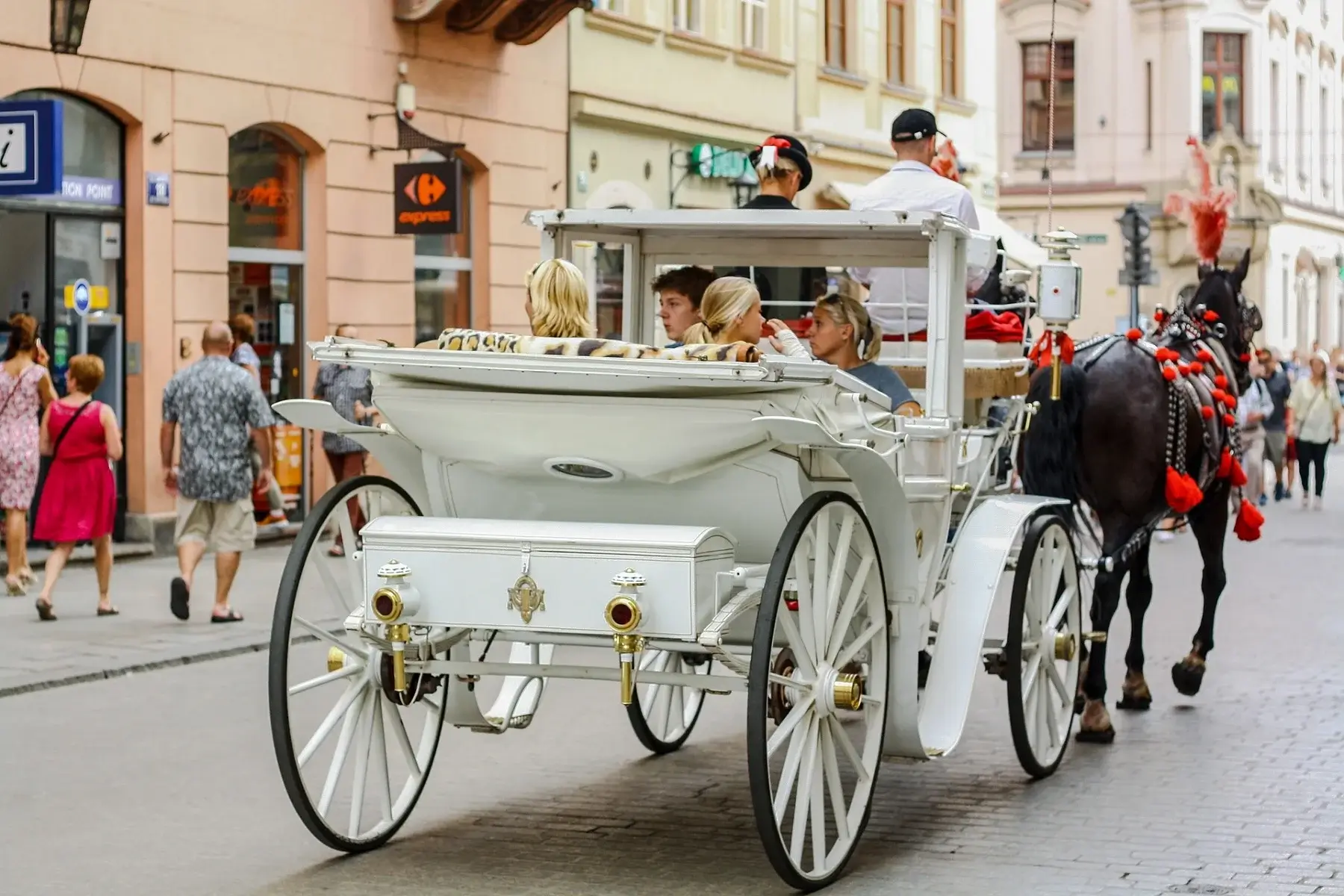 Pferdekutsche Krakau