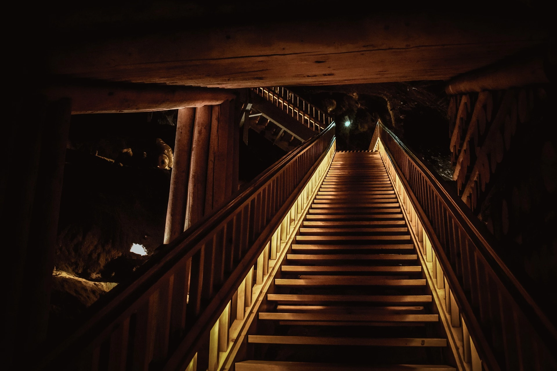 Treppen Wieliczka